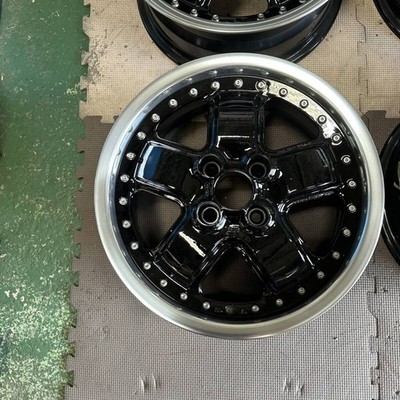 JDM Nothing Limited MR-5 M-2 forging MUGEN FOGED 15x6J +38 PCD100 4H HO (No Tires) - Image 3