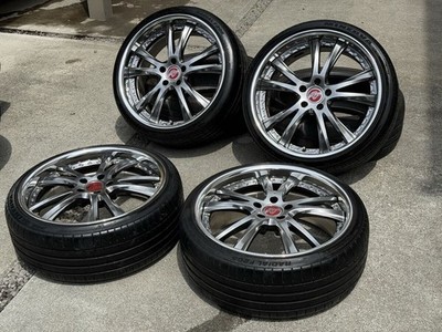 JDM Deep rim chrome SSR Tanabe Speed Star Vienna Merisia 225/35R20 4 (No Tires)