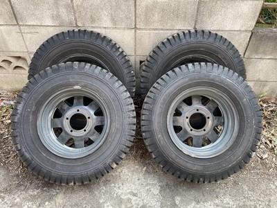 JDM Used Mitsubishi Jeep Genuine Wheels 4-Wheel Set 15 PCD139.7 Rare I (No Tires) - Image 6