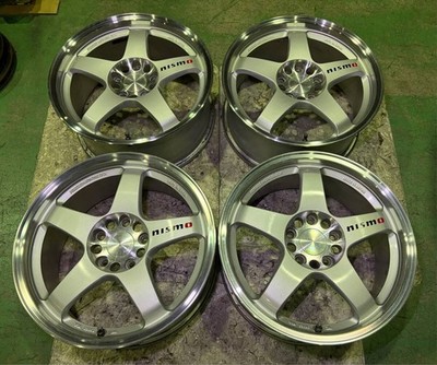 JDM Rare 17-inch lightweight forged NISMO LMGT4 7.5J +40 PCD114.3 5H 4 (No Tires)