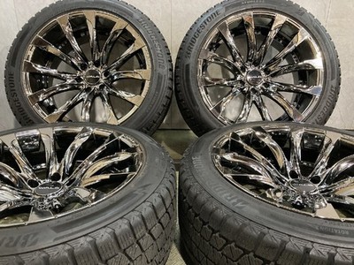 JDM Rare BS DM-V3 285/45R22 Studless Tires WALD Jarret J-11C 2210.5J6H (No Tires)