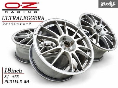 JDM Popular ModelOZ Racing ULTRALEGGERA 18x8J +35 PCD114.3 5H 5-hole Wh (No Tires)