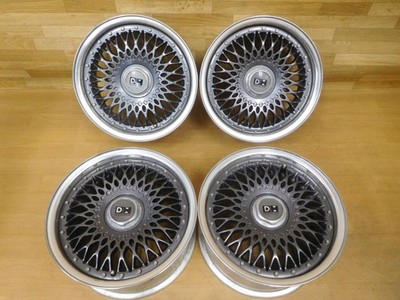 JDM 16-699Rare BRIDGESTONE DX 15in 7J +35 114.3-5H bar fender S14 Silv (No Tires)
