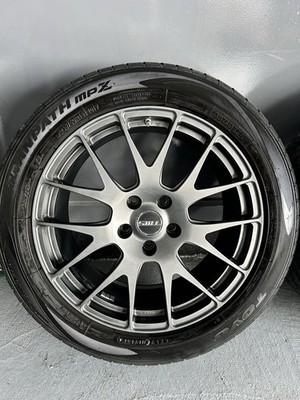 JDM TWS FORGED 18x8J +45 5-hole TOYO TRANPATH mpZ 235/50R18 101V tires (No Tires)