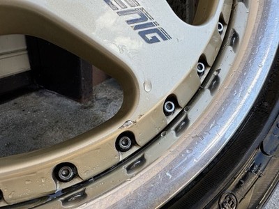 JDM Koenig 17x7.5J +38 PCD114.3/5-hole with center cap Speed Star SSR (No Tires) - Image 3