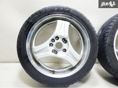 JDM Rare Desmond 17x7J +30 PCD114.3 multi 4/5H 215/45ZR17 Tire Wheel 2B (No Tires) - Image 3
