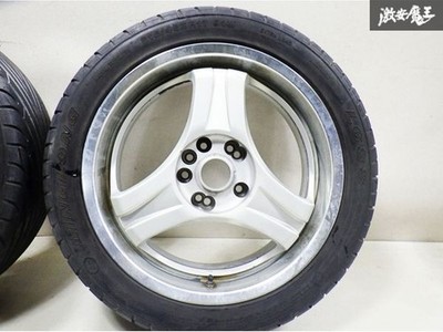 JDM Rare Desmond 17x7J +30 PCD114.3 multi 4/5H 215/45ZR17 Tire Wheel 2B (No Tires) - Image 4