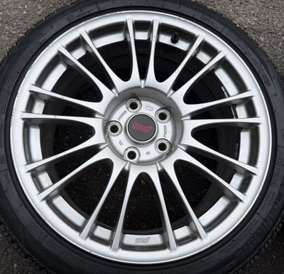JDM Winter tires for Subaru WRX STI genuine BBS wheels 245/40R18 Naank (No Tires) - Image 4