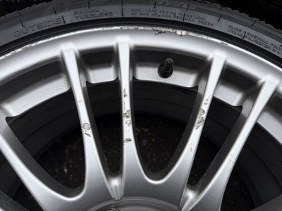 JDM Winter tires for Subaru WRX STI genuine BBS wheels 245/40R18 Naank (No Tires) - Image 6
