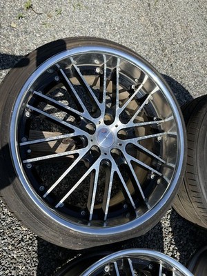 JDM Last chance Rare Rebarside Trafficstar RTM black polished 19-inch (No Tires) - Image 2