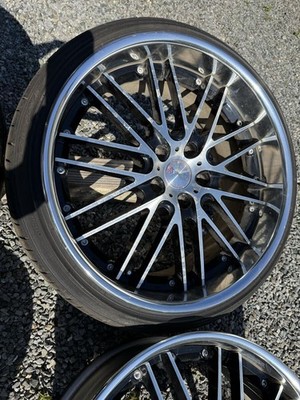 JDM Last chance Rare Rebarside Trafficstar RTM black polished 19-inch (No Tires) - Image 3