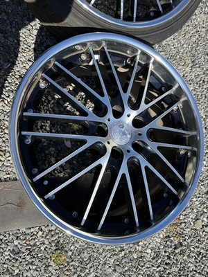 JDM Last chance Rare Rebarside Trafficstar RTM black polished 19-inch (No Tires) - Image 4