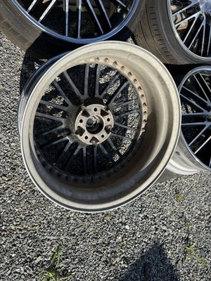 JDM Last chance Rare Rebarside Trafficstar RTM black polished 19-inch (No Tires) - Image 6
