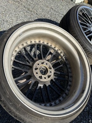 JDM Last chance Rare Rebarside Trafficstar RTM black polished 19-inch (No Tires) - Image 8
