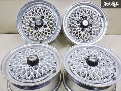 JDM Rare/Classic Car SSR Speed Star Formula Mesh 15x6J +36 PCD114.3 4 (No Tires) - Image 2