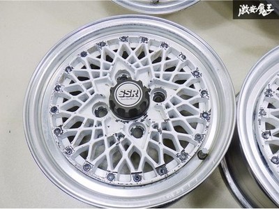 JDM Rare/Classic Car SSR Speed Star Formula Mesh 15x6J +36 PCD114.3 4 (No Tires) - Image 6