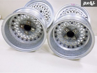 JDM Rare/Classic Car SSR Speed Star Formula Mesh 15x6J +36 PCD114.3 4 (No Tires) - Image 7