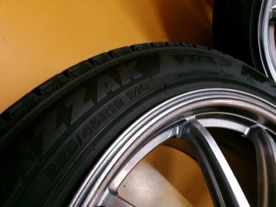 JDM Spista Studless tire set LCZ 10-Wheel Set spoke Crown Levorg 4-Wheel Set 8.0J (No Tires) - Image 5