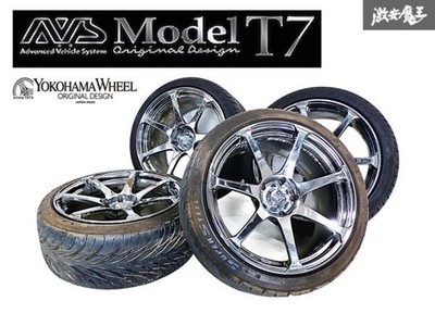 JDM YOKOHAMA AVS MODEL-T7 18x9J +29 10J +25 PCD114.3 5H 5-hole Wheel 4 (No Tires)
