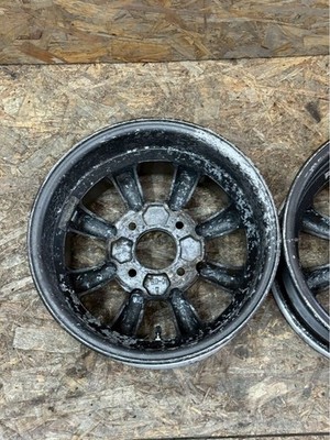 JDM RareWatanabe 8-spoke wheels 14x6.5J +9 PCD 114.3 4-hole 4H for AE86 (No Tires) - Image 5