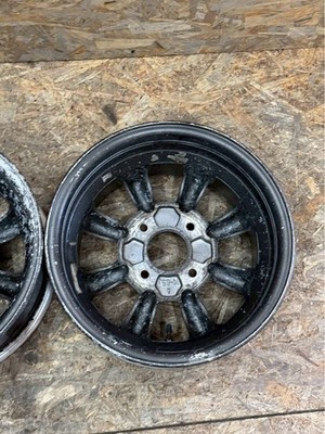 JDM RareWatanabe 8-spoke wheels 14x6.5J +9 PCD 114.3 4-hole 4H for AE86 (No Tires) - Image 6