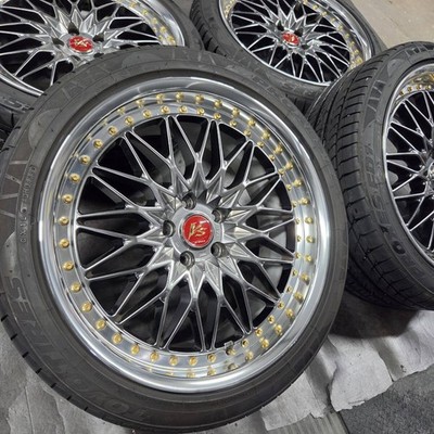 JDM Domestic Tire Set WORK VS-XV Deep Rim/Stepped Rim for Vellfire/Cro (No Tires) - Image 2