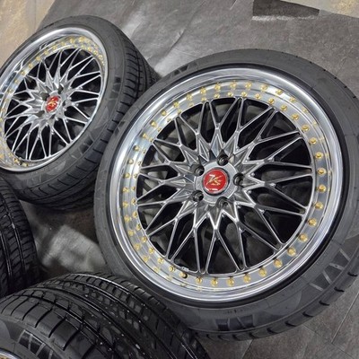 JDM Domestic Tire Set WORK VS-XV Deep Rim/Stepped Rim for Vellfire/Cro (No Tires) - Image 5