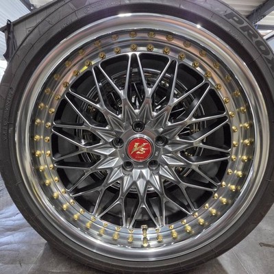 JDM Domestic Tire Set WORK VS-XV Deep Rim/Stepped Rim for Vellfire/Cro (No Tires) - Image 8