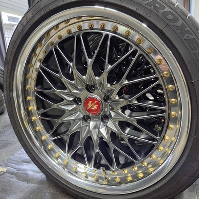 JDM Domestic Tire Set WORK VS-XV Deep Rim/Stepped Rim for Vellfire/Cro (No Tires) - Image 10