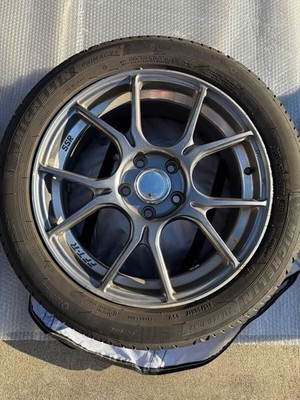 JDM Tanabe SSR GTX02 17x7.0J +48 PCD114.3 5H Hub diameter 73mm darksil (No Tires) - Image 5
