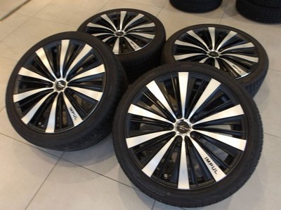 JDM H IMPUL AURA SX-30 205H114.3 8.5J+49 245/40R20 Nissan E52 Elgrand (No Tires)