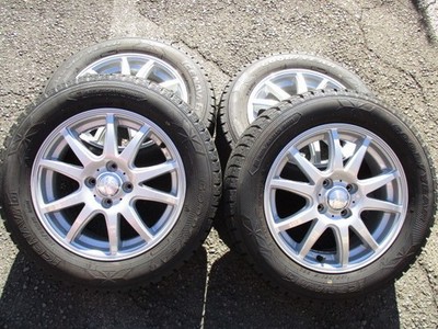 JDM 15 inch used set♪ 18 Tire width 185 mm aspect ratio 65% rim diamet (No Tires)