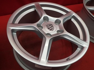 JDM PORSCHE Porsche Boxster 981 genuine 5 spoke wheels 4wheels 8/9J-18 (No Tires) - Image 10