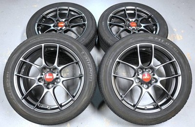 JDM BBS RF 7.0J Inset+48 PCD114.3 5H RF501 Suitable for Noah Voxy Veze (No Tires)