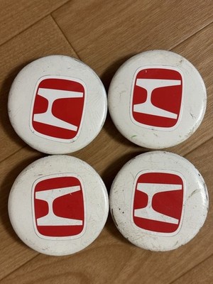 JDM Genuine Honda Center Cap 4-Individual Set for Civic Type R and Int (No Tires)