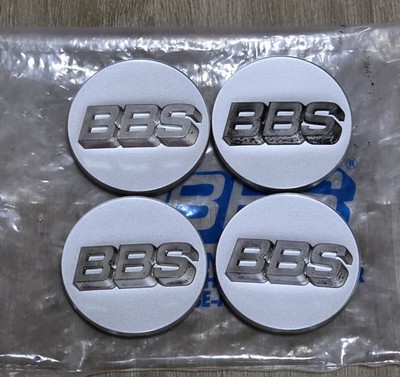 JDM Platinum Silver BBS Center Cap 56mm RG-F RG 56 24 012 4 pieces br (No Tires)