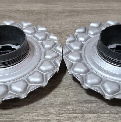 JDM Rare Low-Type BBS RS Center Caps Screw Type Set of 2 16-inch/17-in (No Tires) - Image 8