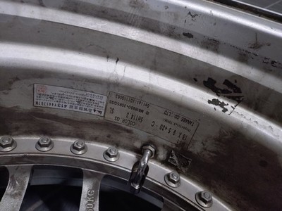 JDM Deep RimSSR Professor MS-1 4-Wheel Set 9.5J +18/+30 185-hole PCD114 (No Tires) - Image 5