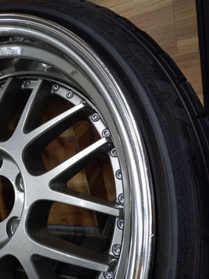 JDM Deep RimSSR Professor MS-1 4-Wheel Set 9.5J +18/+30 185-hole PCD114 (No Tires) - Image 8