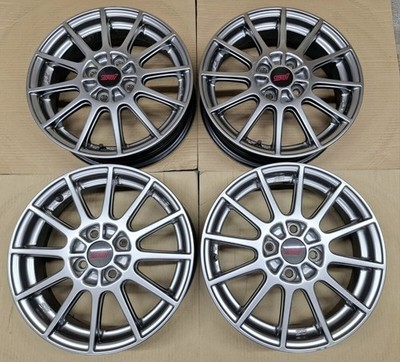 JDM Subaru Stella STI Genuine Option 15 Wheels 4-Wheel Set Sambar Preo V (No Tires)