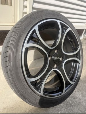 JDM OZ RACING X-LINE WAVE PCD100 7J+42 Compact Car Wheels with Tires (No Tires) - Image 3