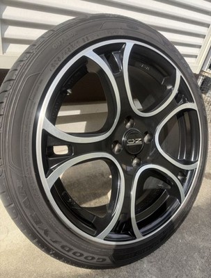 JDM OZ RACING X-LINE WAVE PCD100 7J+42 Compact Car Wheels with Tires (No Tires) - Image 4