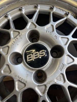 JDM BBS RSⅡ0052 16-inch aluminum wheels PCD114 4-hole 7J ET50 br BBS (No Tires) - Image 7