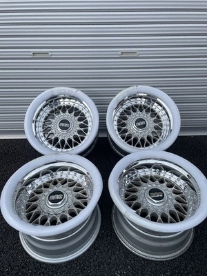 JDM Rare BBS RS189 15PCD100 4-hole 4J rim deep rim 9.5J br BBS (No Tires) - Image 2