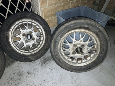 JDM Subaru Vivio Genuine Optional BBS Wheels 13-inch 4J +45 br BBS (No Tires) - Image 2