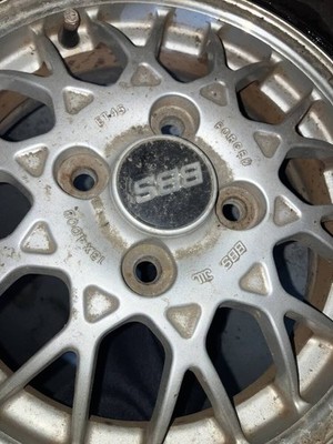 JDM Subaru Vivio Genuine Optional BBS Wheels 13-inch 4J +45 br BBS (No Tires) - Image 4