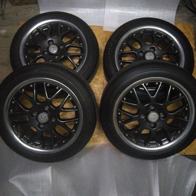 JDM VW Genuine BBS RS772 Rim Polished Gunmetal Disc Specification 4-ho (No Tires)