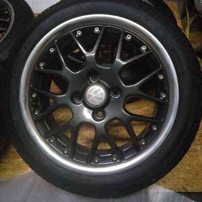 JDM VW Genuine BBS RS772 Rim Polished Gunmetal Disc Specification 4-ho (No Tires) - Image 3