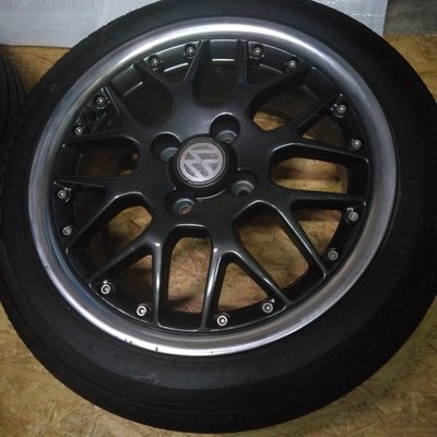 JDM VW Genuine BBS RS772 Rim Polished Gunmetal Disc Specification 4-ho (No Tires) - Image 4