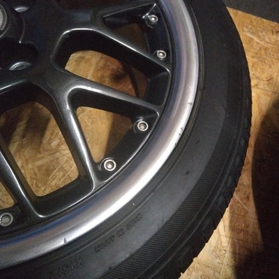 JDM VW Genuine BBS RS772 Rim Polished Gunmetal Disc Specification 4-ho (No Tires) - Image 6